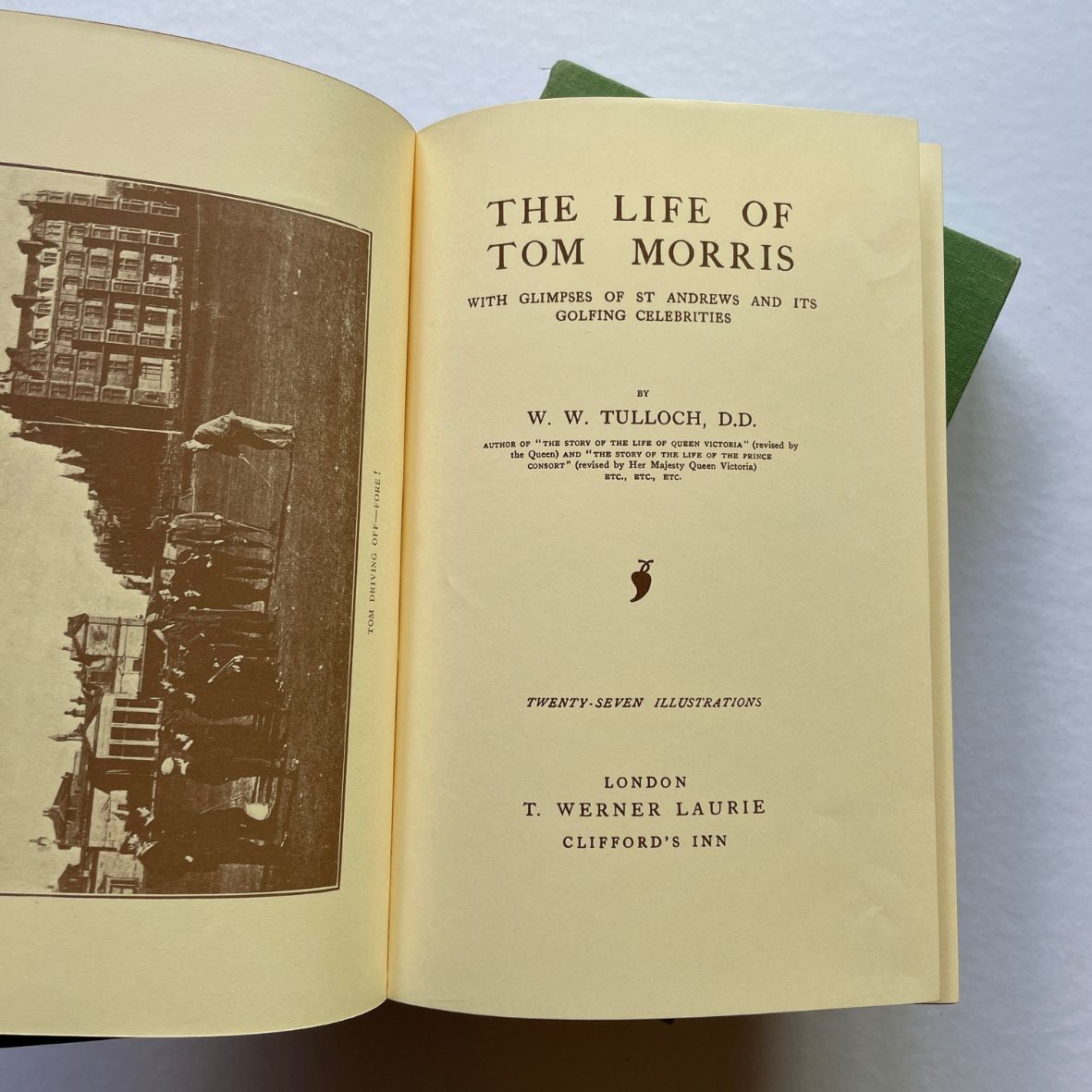 The Life of Tom Morris - Rare Leather Bound No. Edt 54/200