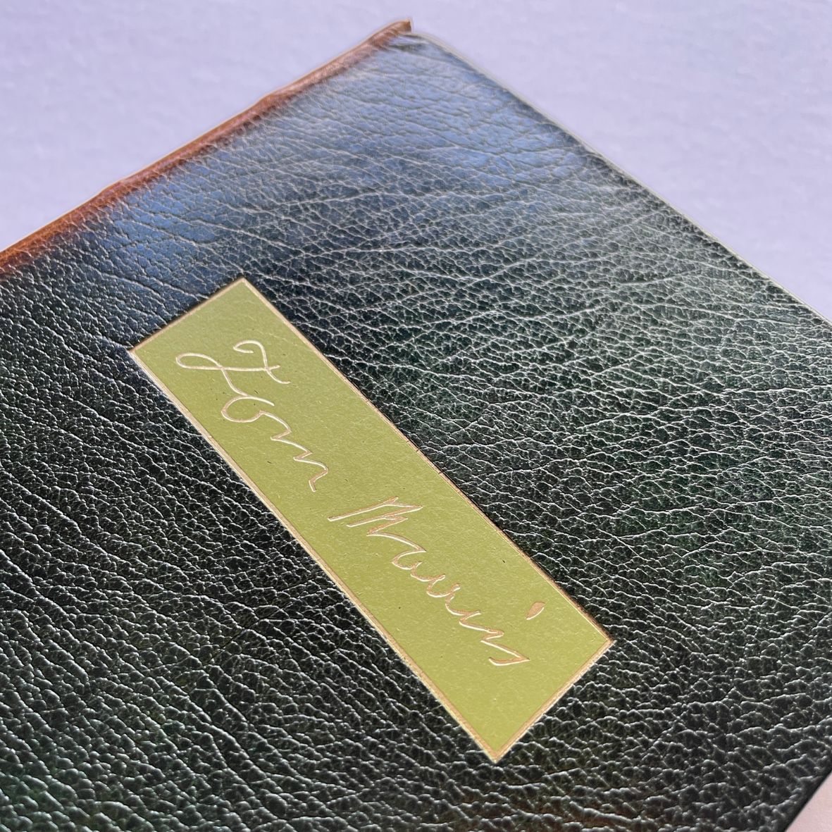 The Life of Tom Morris - Rare Leather Bound No. Edt 54/200