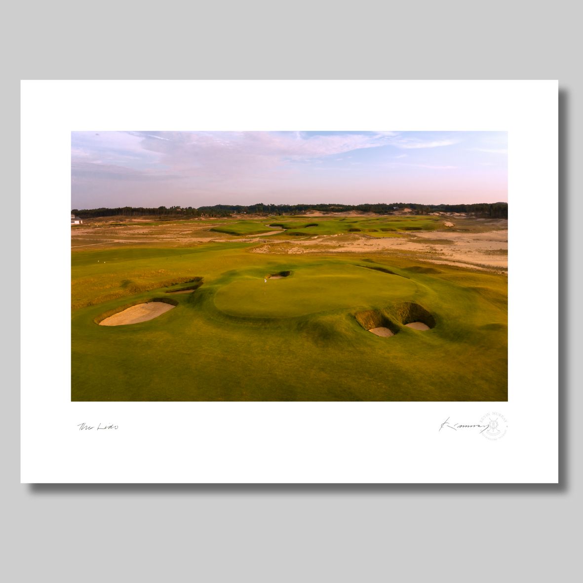 the lido golf club print by kevin murray