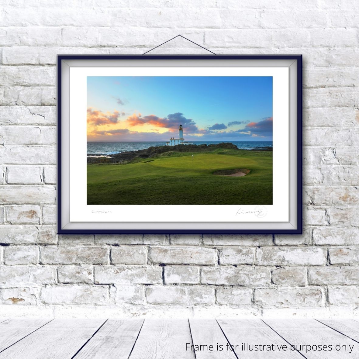 Turnberry Ailsa Golf Course 9th by Kevin Murray