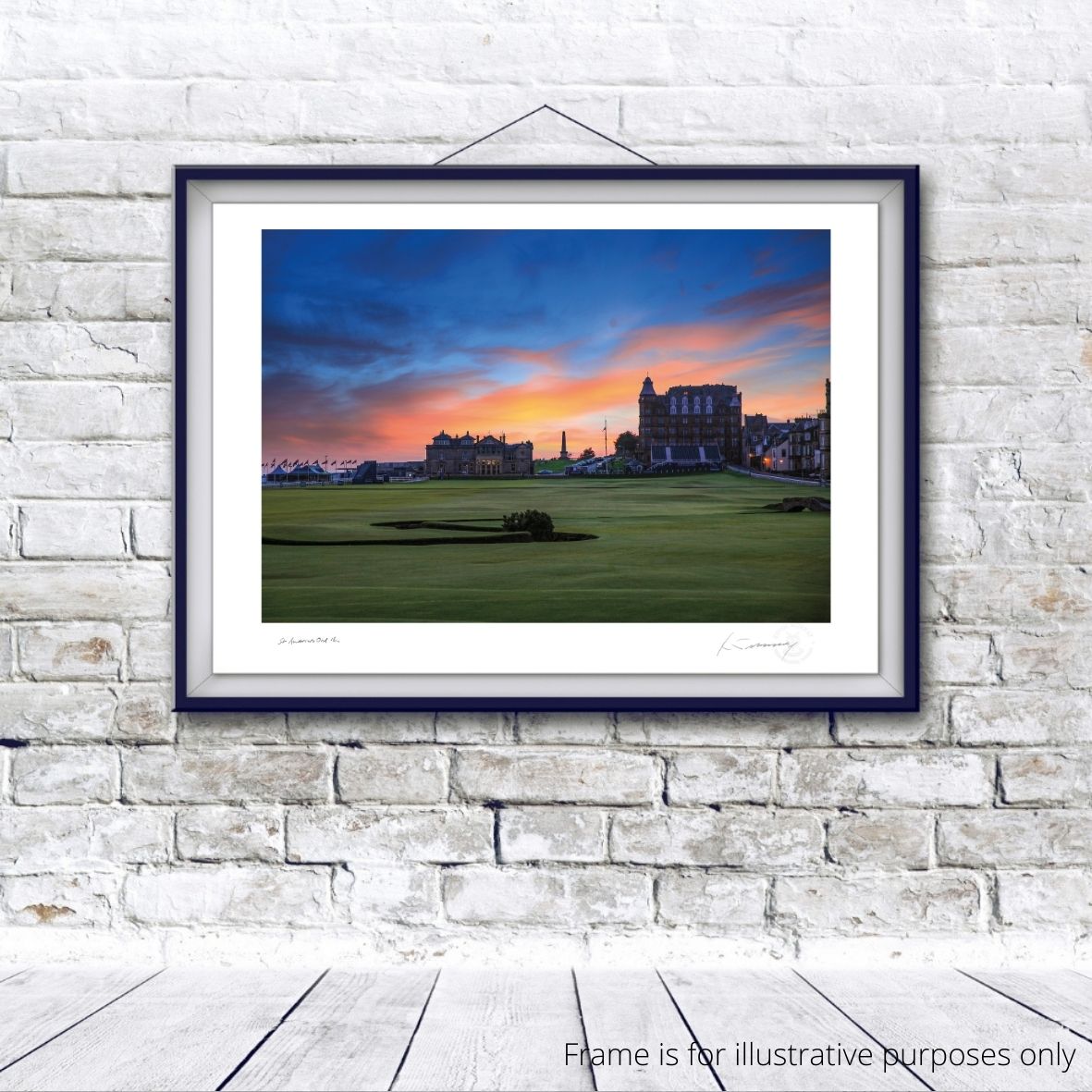 St Andrews Old Course 18th Dusk by Kevin Murray