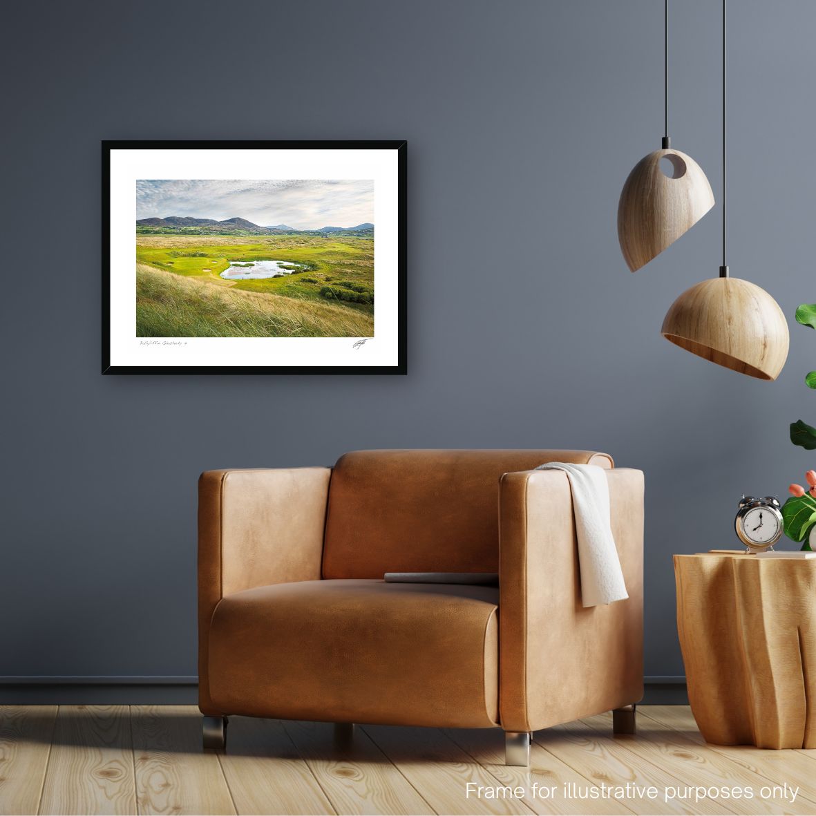 Ballyliffin Golf Club Glashedy 7th by Adam Toth Framed Print