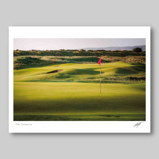 The Island Golf Club 17th by Adam Toth