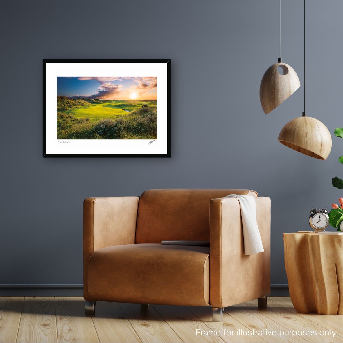 Photography print framed of Hole 4 at The Island Golf Club by Adam Toth