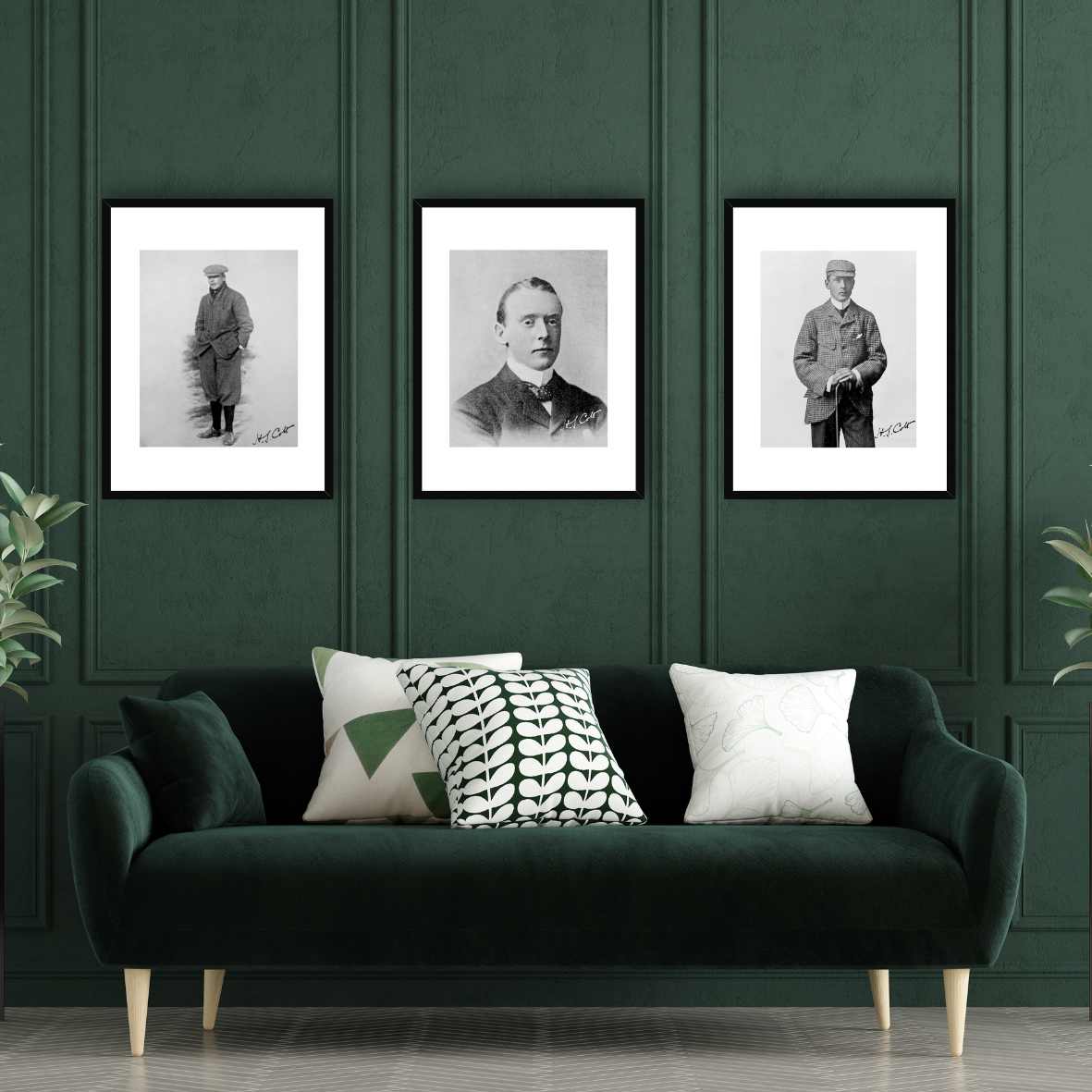 Harry Colt Print Collection In Frames
