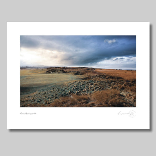 Photography print by kevin murray of royal liverpool hoylake 12th