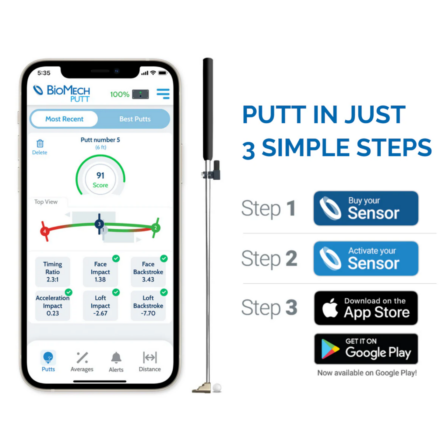 BioMech Putt - Save £300! Limited Availability