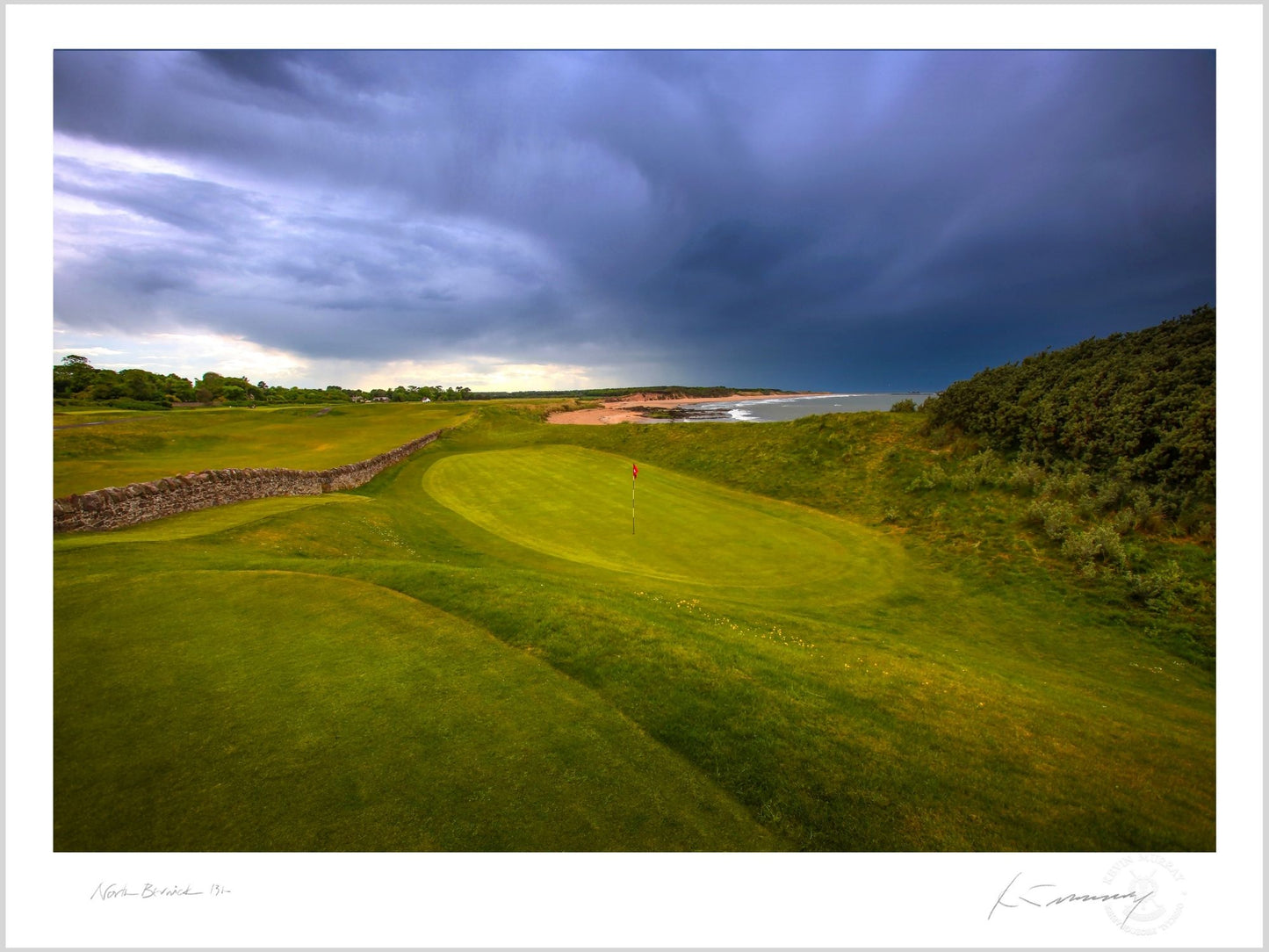 North Berwick Golf Club 13th by Kevin Murray