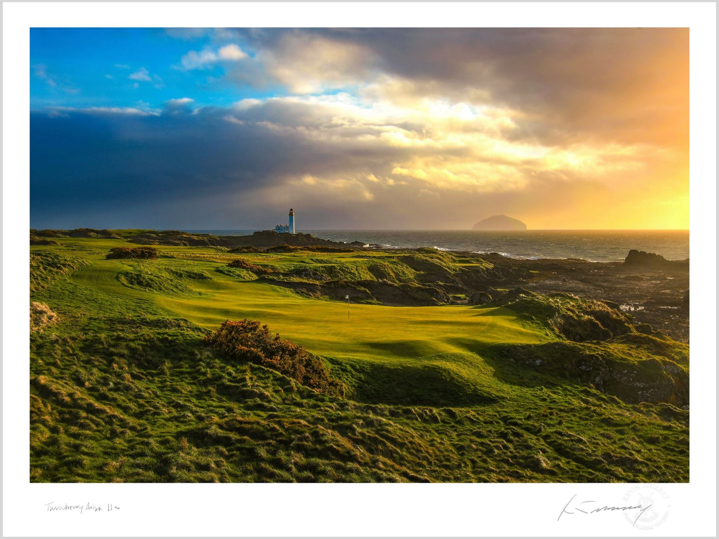 Turnberry Ailsa Golf Course 11th by Kevin Murray