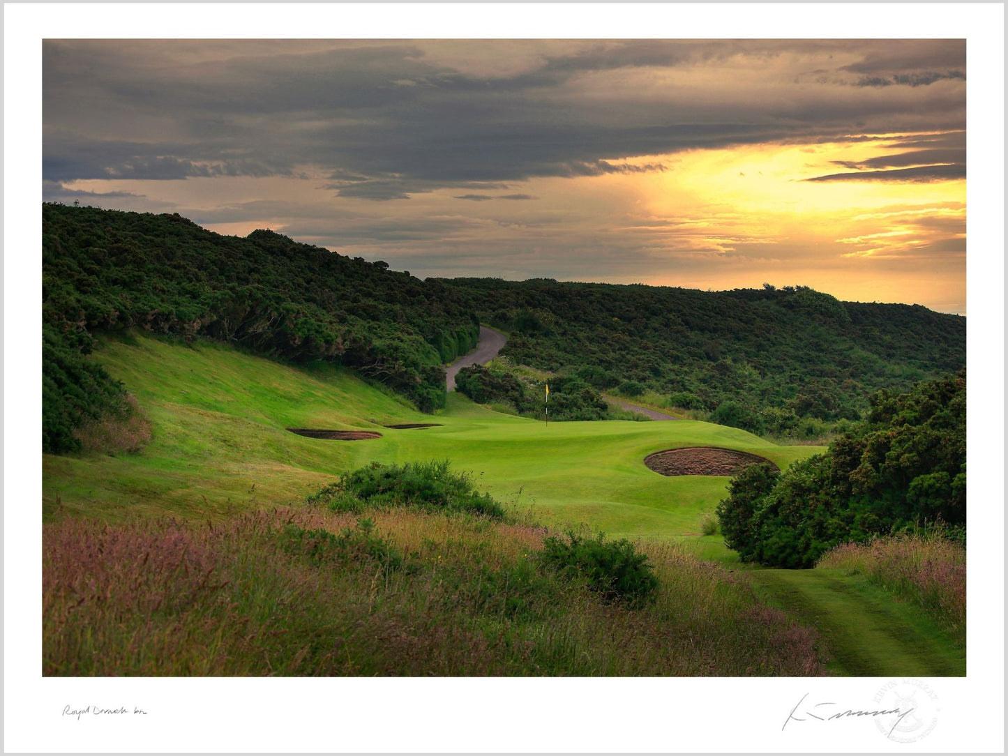 Royal Dornoch Golf Club 6th by Kevin Murray