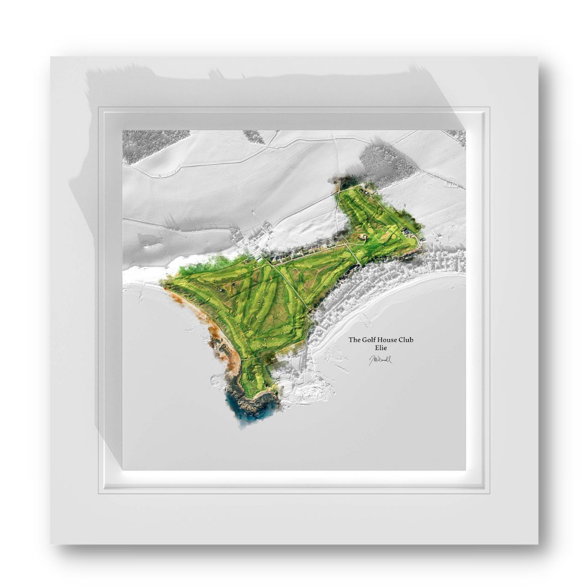 The Golf House Club Elie 3D Print  by Joe McDonnell