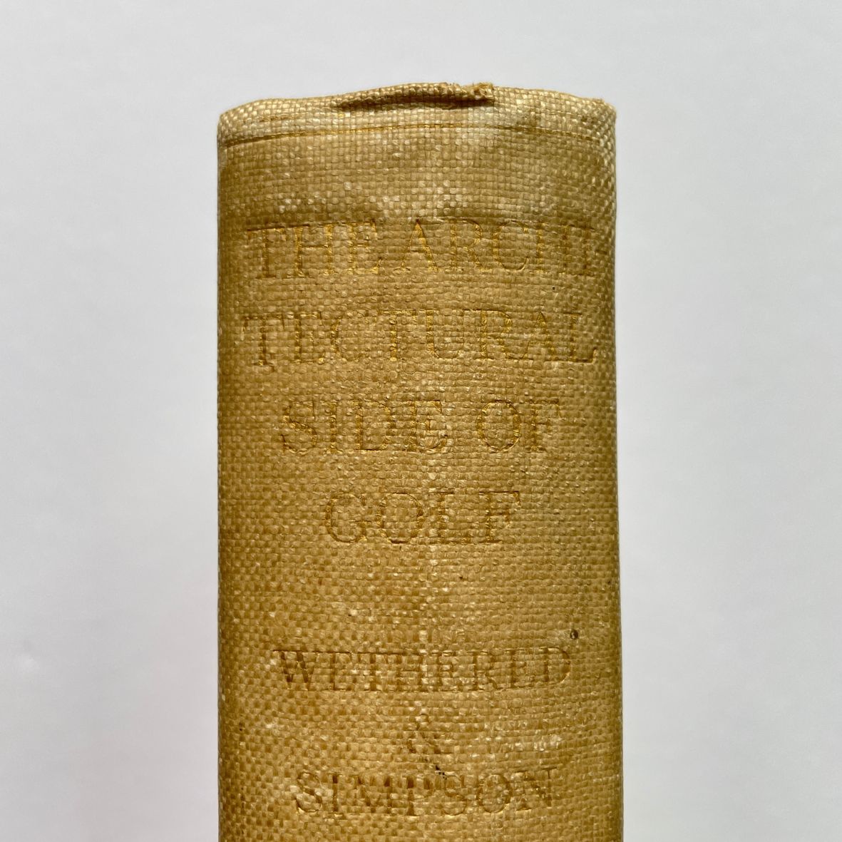 The Architectural Side of Golf - Rare 1929 First Edition