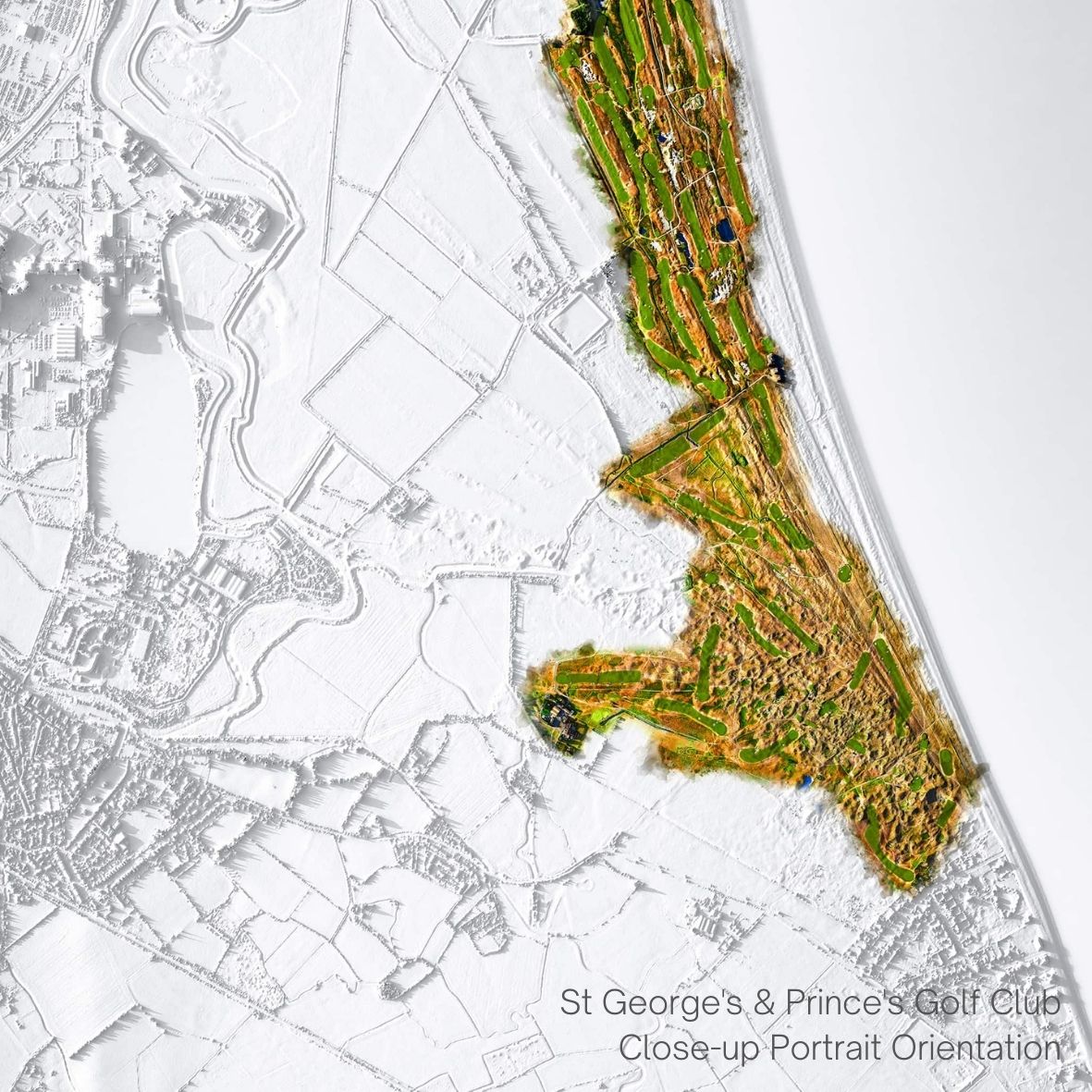 Limited Edition, Only 5 Left - Kent Golf Clubs 3D WaterMap Compilation