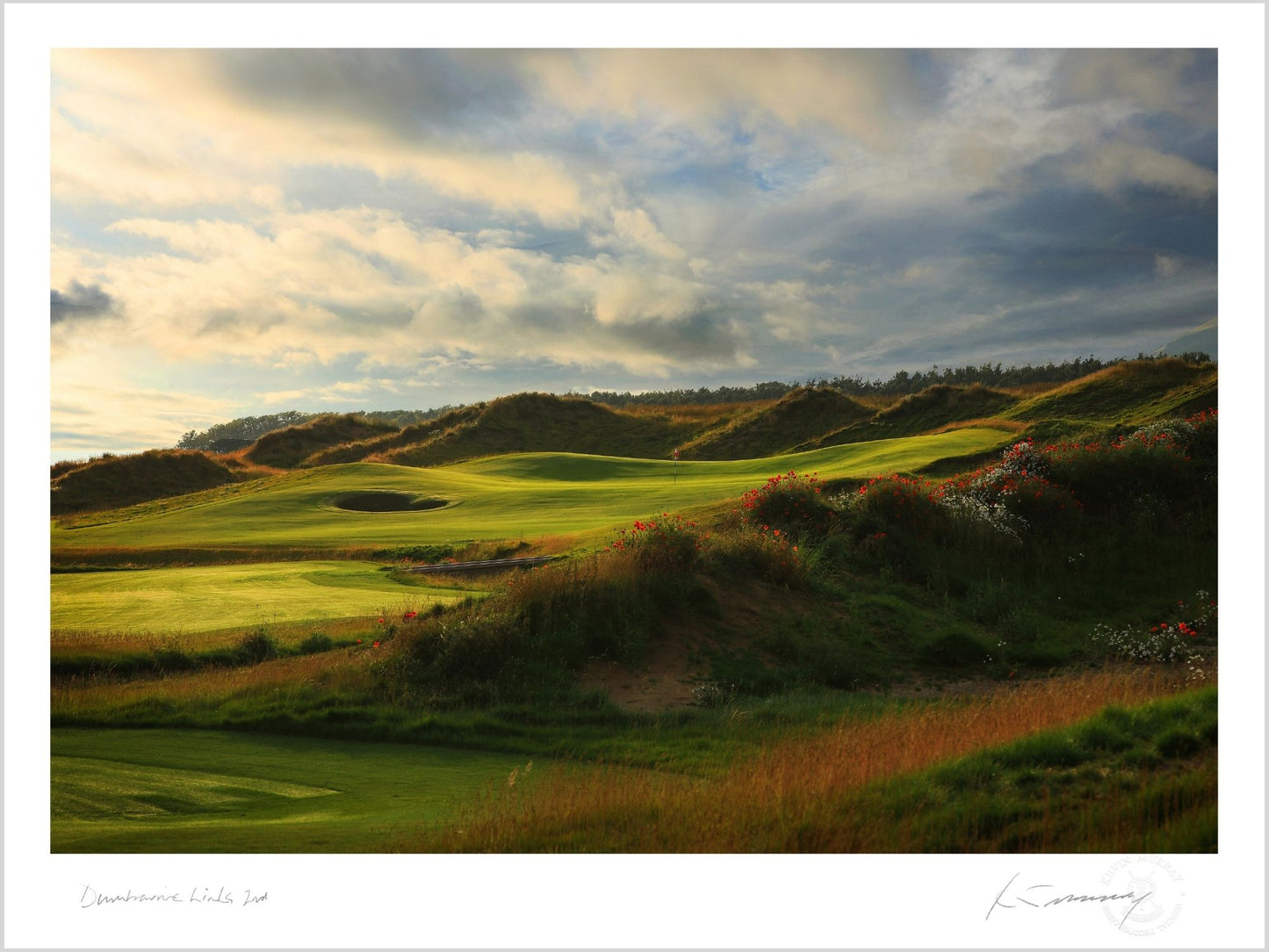 Dumbarnie Golf Links 2nd by Kevin Murray