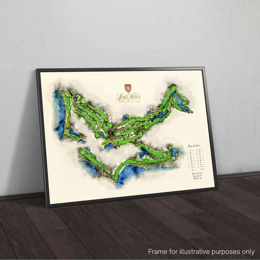 Lake Nona Golf & Country Club Official Framed Print by Joe McDonnell