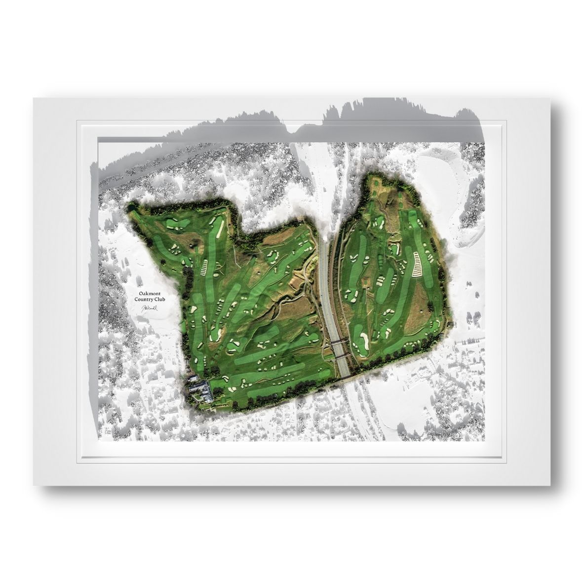 Oakmont Country Club fine art print by joe mcdonnell