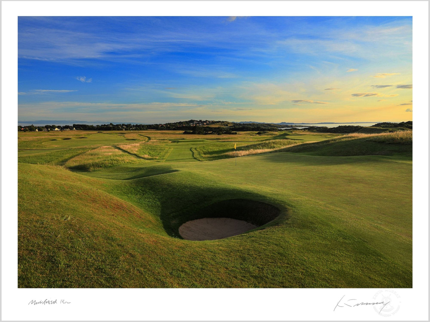 Muirfield 13th by Kevin Murray