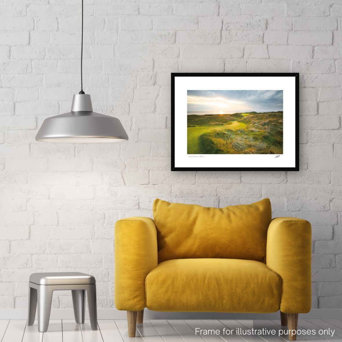Ballybunion Old 15th by Adam Toth Modern Framed Photography Print