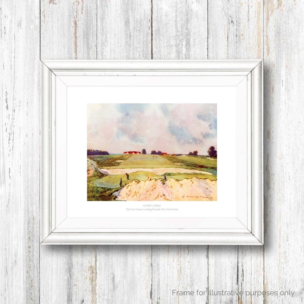 Sandy Lodge Golf Club framed print by Harry Rountree