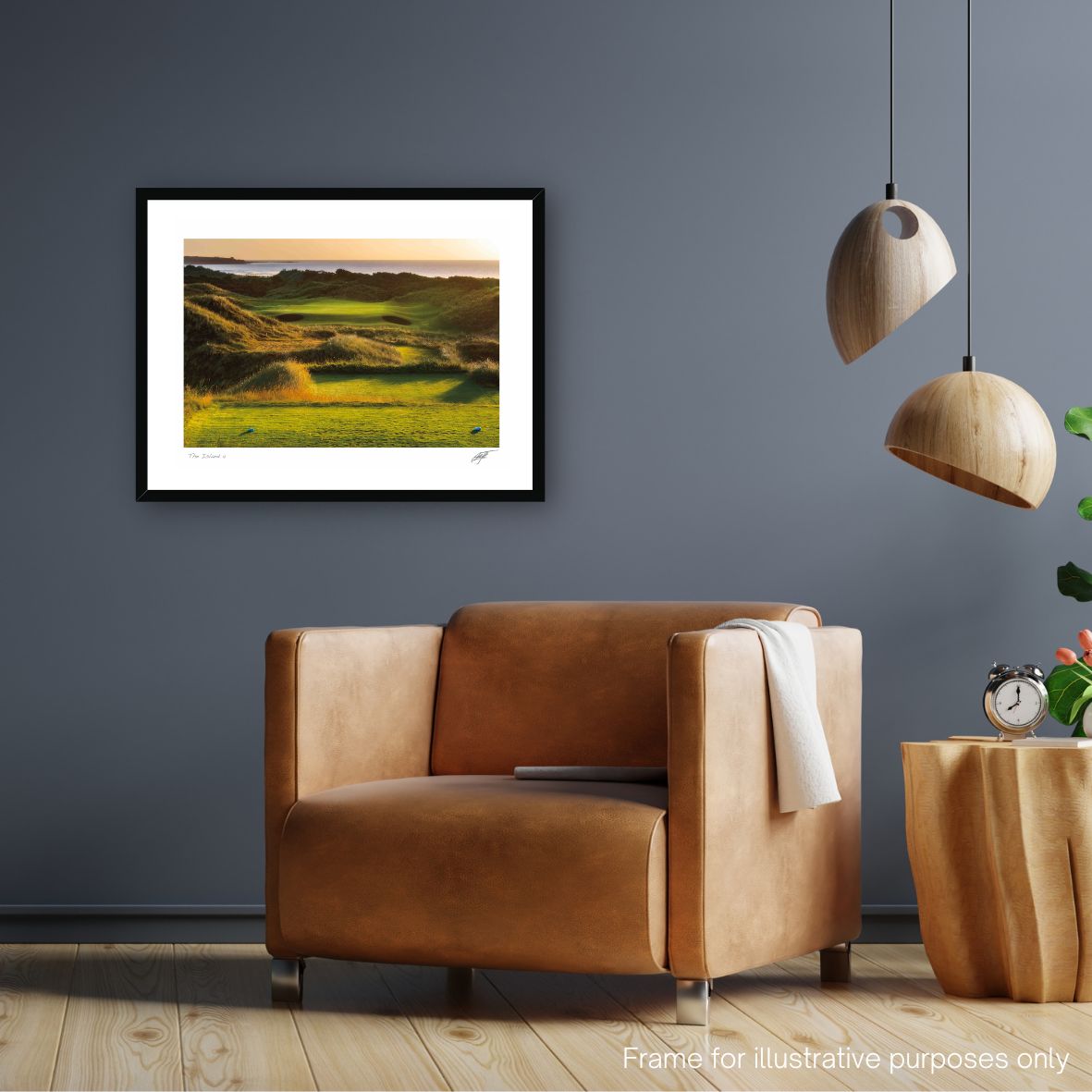 FRAMED Photography print of 4th Hole at The Island Golf Club by Adam Toth