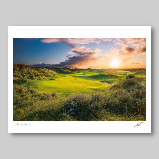 Photography print of Hole 4 at The Island Golf Club by Adam Toth