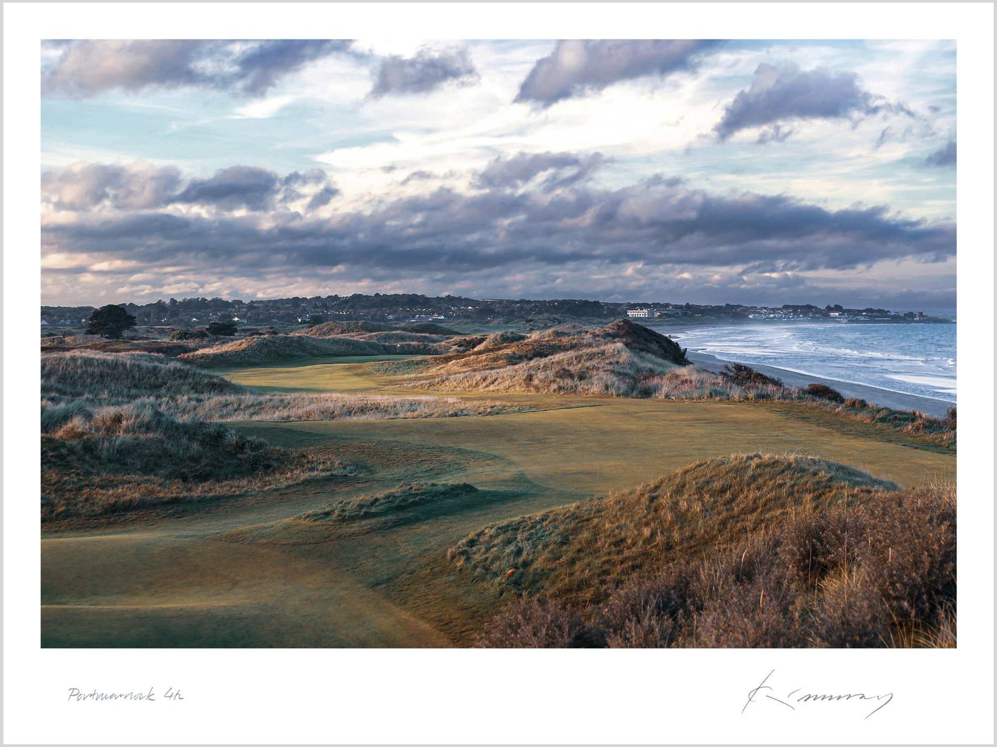 A photo of the 4th hole at Portmarnock taken by Kevin Murray