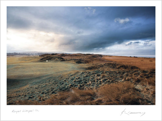 A photo of the Royal Liverpool Golf Club Hoylake 12th Hole - Limited Edition Fine Art Print by Kevin Murray