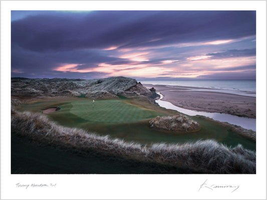 A photo of the 3rd at Trump Aberdeen by Kevin Murray.