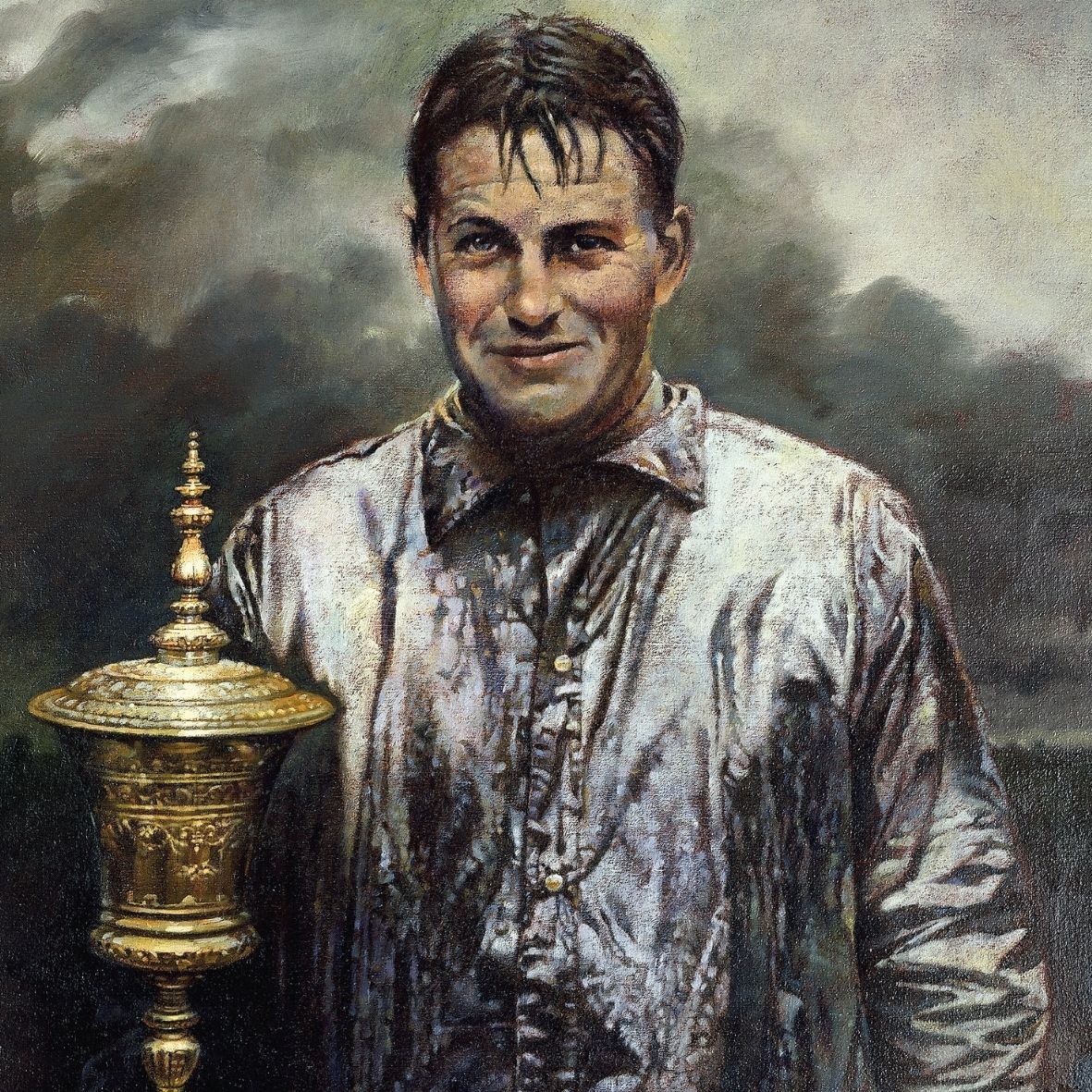 Bobby Jones, Minikahda, 1927 fine art print close up by Michael Heslop