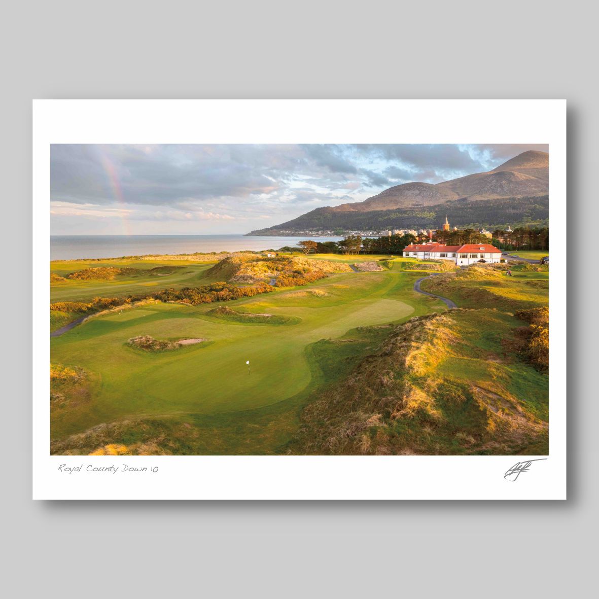 ROYAL COUNTY DOWN 10TH PRINT BY ADAM TOTH