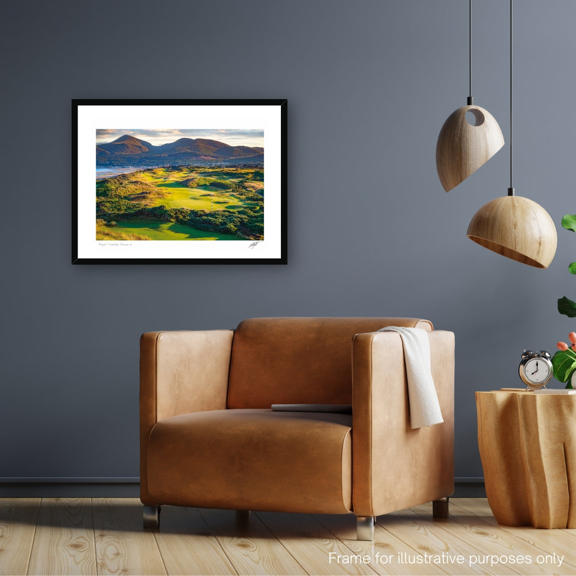 ROYAL COUNTY DOWN HOLE 3 FRAMED PHOTOGRAPHY PRINT BY ADAM TOTH