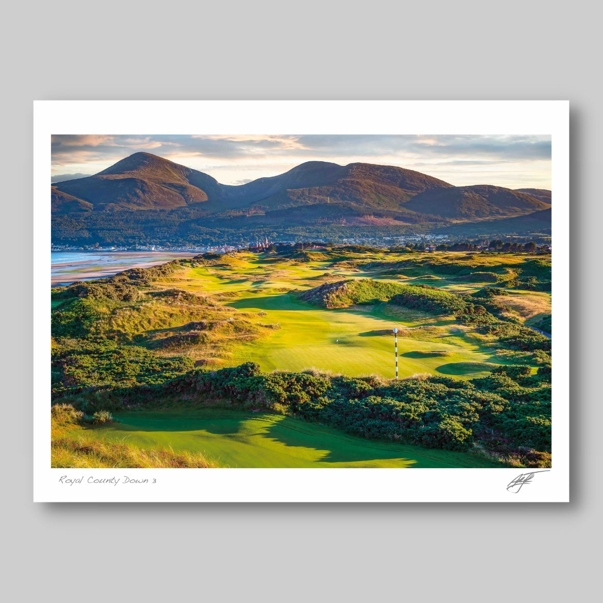 ROYAL COUNTY DOWN HOLE 3 PHOTOGRAPHY PRINT BY ADAM TOTH