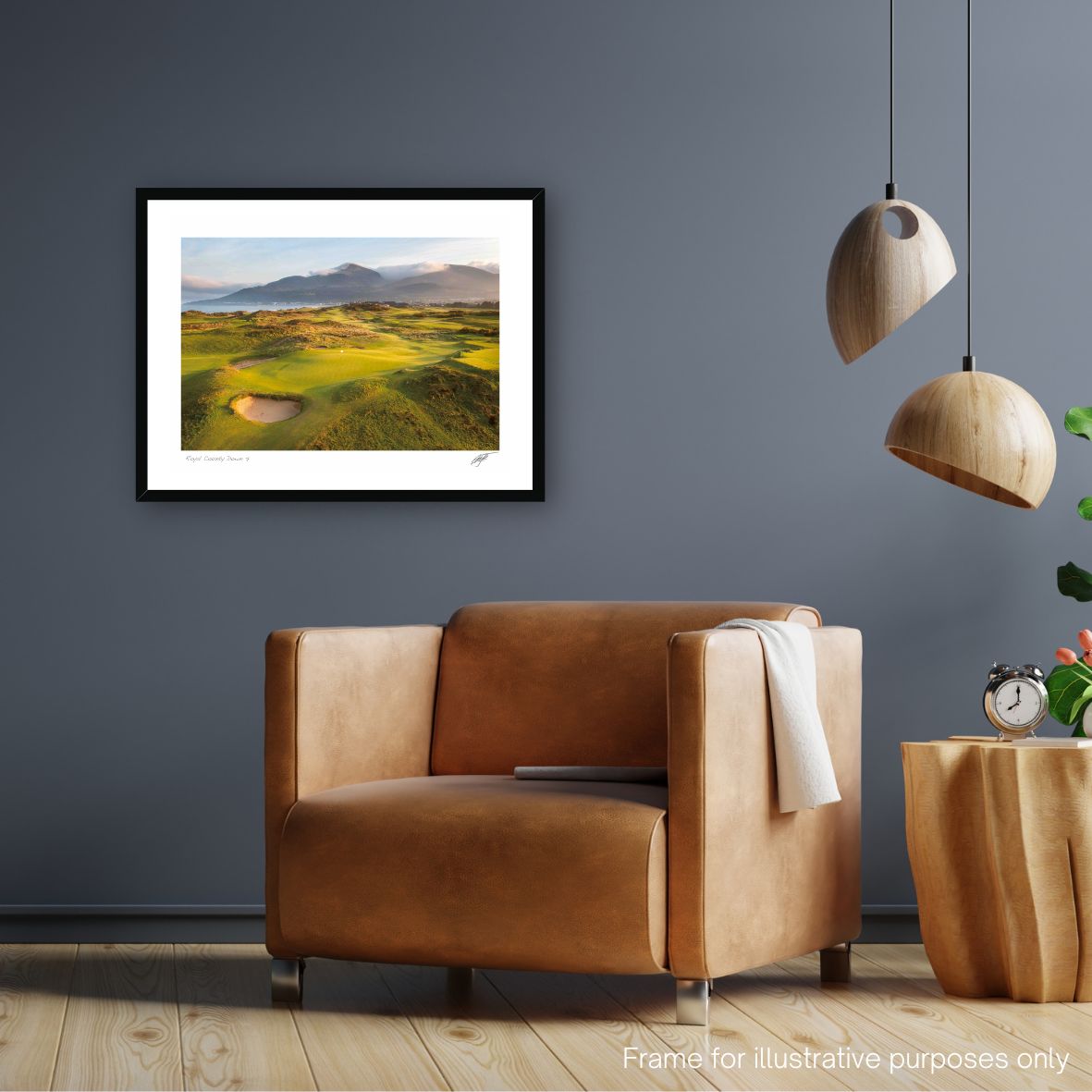 ROYAL COUNTY DOWN HOLE 7 FRAMED PHOTOGRAPHY PRINT BY ADAM TOTH