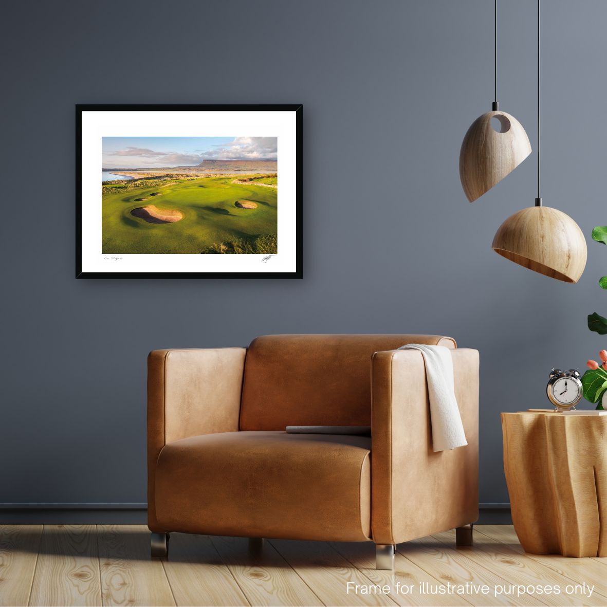 COUNTY SLIGO GOLF CLUB HOLE 9 FRAMED PHOTOGRAPHY PRINT BY ADAM TOTH