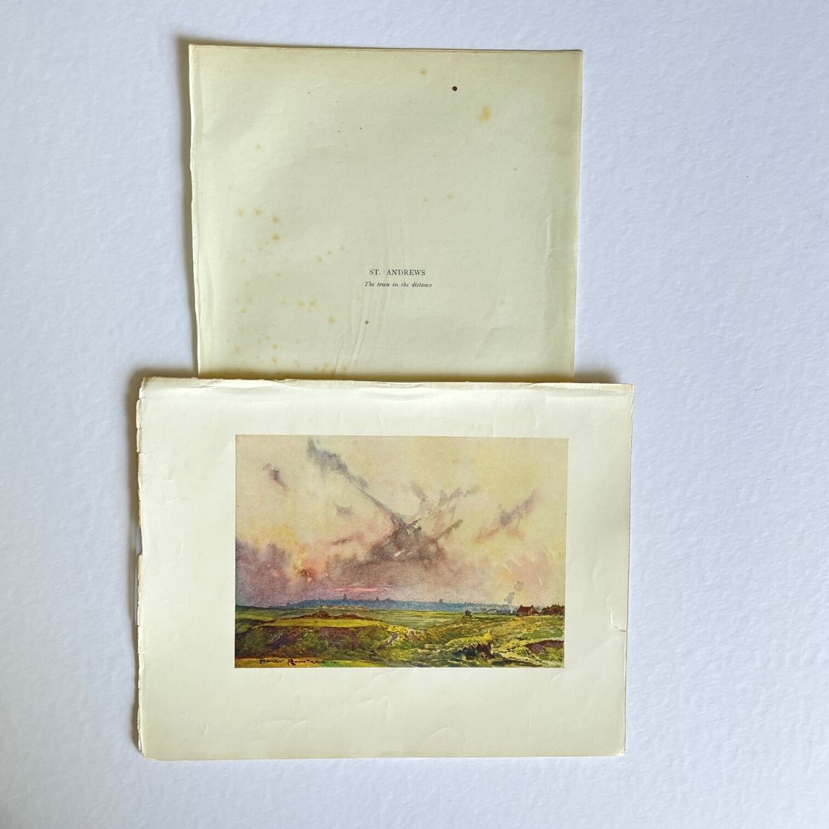 Harry Rountree Original First Edition Book Plates - Only One Of Each Available!