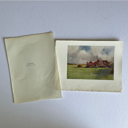 Harry Rountree Original First Edition Book Plates - Only One Of Each Available!