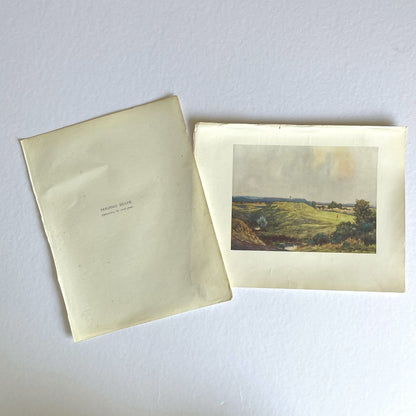 Harry Rountree Original First Edition Book Plates - Only One Of Each Available!