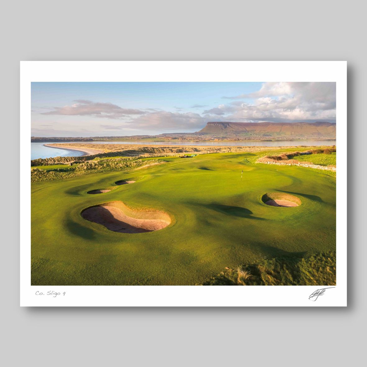 COUNTY SLIGO GOLF CLUB HOLE 9 PHOTOGRAPHY PRINT BY ADAM TOTH